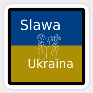 Slawa Ukraina Sticker